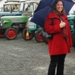 Traktorausstellung mit Dr. Daniela Sommer
