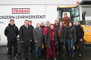SPD Nordhessenrunde bei STRABAG AG in Bebra