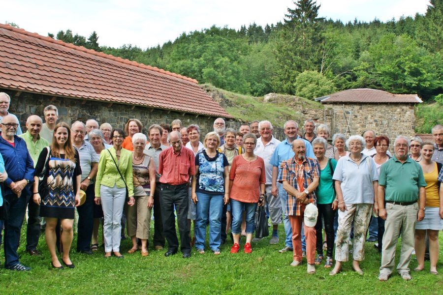 Sommertour 2015 Burg Hatzfeld