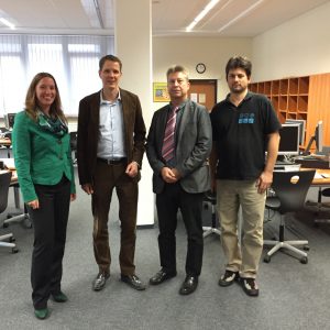 Besuch Gesamtschule Battenberg mit Kollegen Christoph Degen