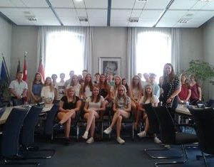 Besuch von Gesamtschule Battenberg