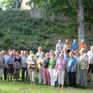 Sommertour 2015 Burganlagen der Herren von Itter
