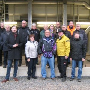 Besuch von Kläranlage in Gemünden