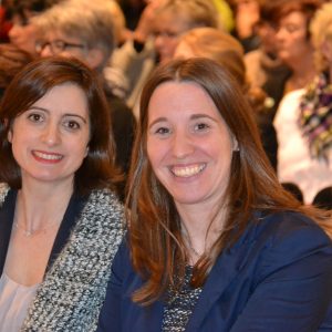 Dr. Daniela Sommer mit Kollegin Handan Özgüven