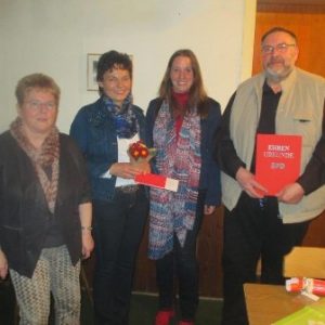 Jahreshauptversammlung SPD Diemelsee 2016 mit Dr. Daniela Sommer
