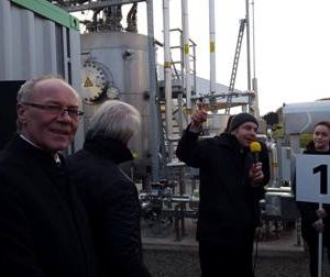 Einweihung Anlage Power to Gas mit Dr. Daniela Sommer