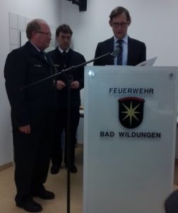 Jahreshauptversammlung Feuerwehren Bad Wildungen 2016 mit Dr. Daniela Sommer
