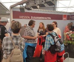 Hessentag 2016 in Herborn mit Stand der SPD Hessen