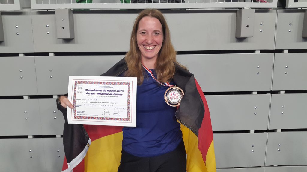 Weltmeisterschaft Savate 2016 mit Dr. Daniela Sommer › Dr. Daniela Sommer