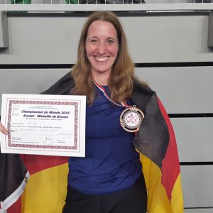 Weltmeisterschaft Savate 2016 mit Dr. Daniela Sommer