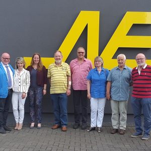 SPD Besuch von Neuschäfer Elektronik in Frankenberg