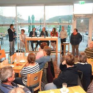 Podiumsdiskussion GEW mit Dr. Daniela Sommer