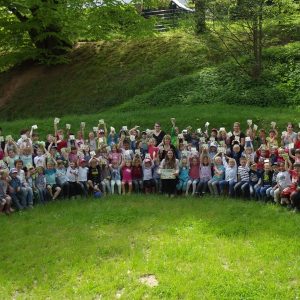Besuch von Kindertagesstätte Bottendorf zur Europawoche