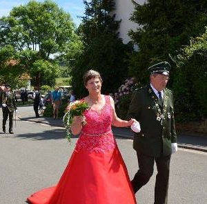 Königspaar in Schreufa 2017