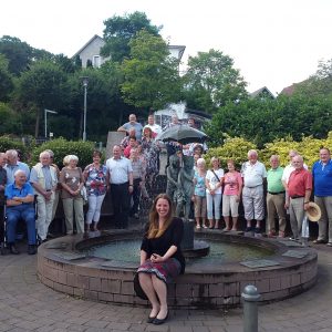 Sommertour 2017 Hänsel-und-Gretel-Brunnen Battenberg