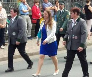 Festzug Schützenfest Bromskirchen 2017 mit Dr. Daniela Sommer