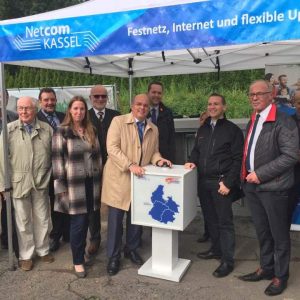 Eröffnung Breitband Netze mit Dr. Daniela Sommer
