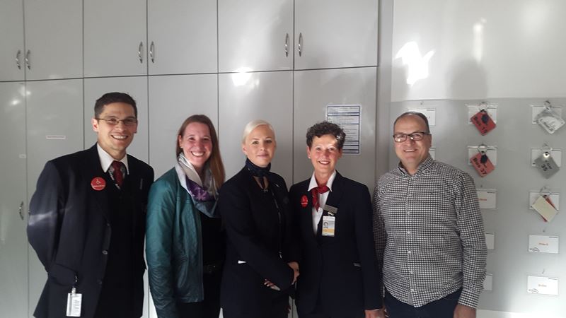 Praxistag auf dem Frankfurter Flughafen
