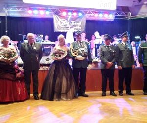 Bezirksschützenball 2017 in Frankenberg mit Dr. Daniela Sommer