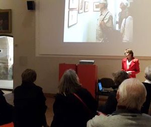 Finissage Philipp Soldan in Frankenberg mit Dr. Daniela Sommer
