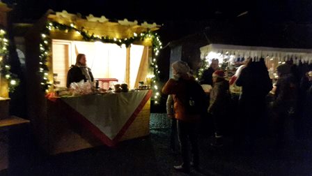 Adventsmarkt Klostergarten Frankenberg 2017 mit Dr. Daniela Sommer
