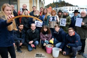 Aktion Stolperstein-Putz 2017