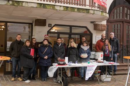 Spendensammlung für Ambulantes Hospiz Frankenberg mit Dr. Daniela Sommer
