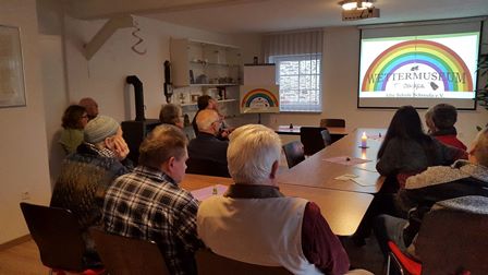 Besuchertag Wettermuseum Alte Schule Schreufa mit Dr. Daniela Sommer
